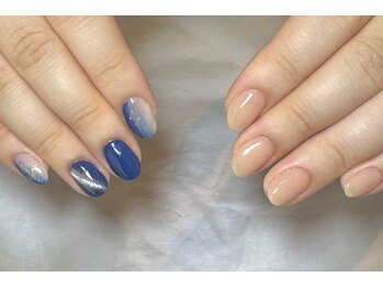 ミアネイル 蕨店(mia nail)/ちぐはぐネイル