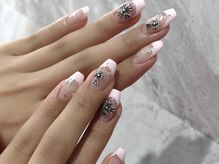 リグナル リット(Lignal.liit)/ピンクフレンチクロムネイル