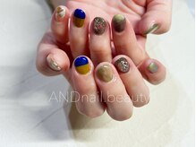 アンドネイル ビューティー(AND nail,beauty)/冬ネイル/ニュアンス/藤沢