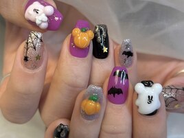 ハロウィンネイル
