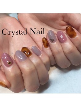 クリスタルネイル ボンベルタ橘店(CRYSTAL NAIL)/ニュアンスネイル