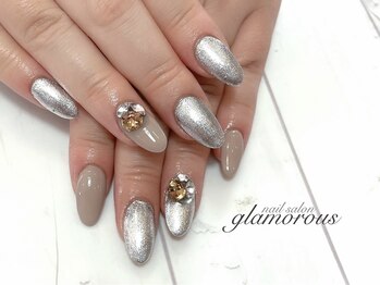 ネイルグラマラス 西新井店/《パラジェル》シンプルワンカラ