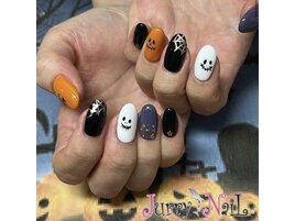 ハロウィンネイル