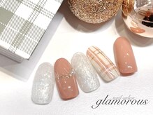 ネイルグラマラス 西新井店/《パラジェル》冬チェックDesign