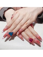 クイーンズビューティーサロン 新宿本店(Queen's beauty salon)/チップアートやり放題&つけ放題