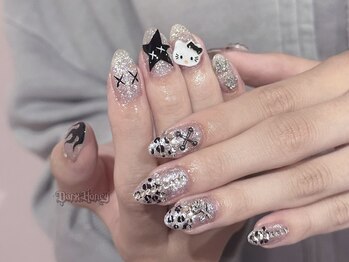 ダークハニー 原宿店(Dark Honey)/Y2Kヒョウ柄ネイル