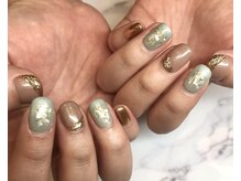 ネイルクイックオアシス ペリエ千葉店/ハンドジェルコース＋アート