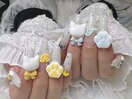 推しカラーネイル