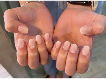 ハズグラスネイル(Haze Grass nail)/シンプルワンカラー