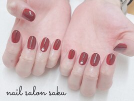 ボルドーワンカラー×パール