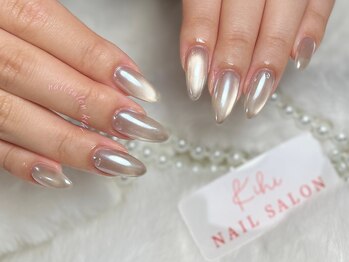 春/水光マグネット/くすみピンク