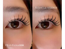 ミラクル ミラー(MIRACLE MIRROR)/フラットラッシュ120本　by松下