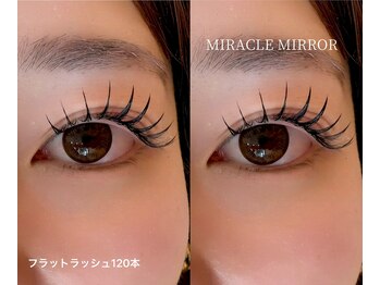 ミラクル ミラー(MIRACLE MIRROR)/フラットラッシュ120本　by松下