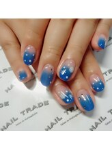 ネイルトレード 西荻窪店(NAIL TRADE)/雪の結晶ネイル