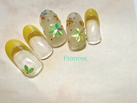 リーフホログラムお花