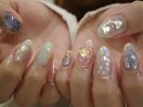 個性派　ニュアンスネイル