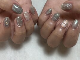 ニュアンスネイル/ホログラム