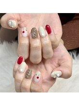 マイオティック ネイル(miotic nail)/ぷっくりクマデザイン