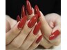 【ジェルチップ長さ出し10本】+ワンカラーorクリアラメグラ¥15,400→¥10,000