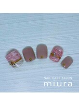 ネイルケアサロン ミウラ 井の頭通り店(miura)/４．５月フット定額アート