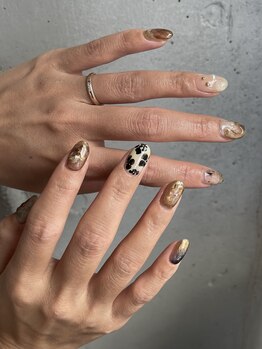 ウン(un.)の写真/【持ち込みデザイン大歓迎】ニュアンスアートが得意なサロン◎あなただけのオリジナルデザインを叶えます!