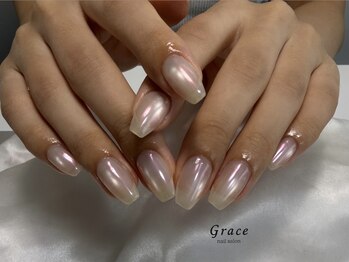 グレース(Grace)の写真/【自爪育成・美フォルム】年齢と共に気になる乾燥や爪のお悩みをケアし、思わず見惚れる美しい指先へ♪