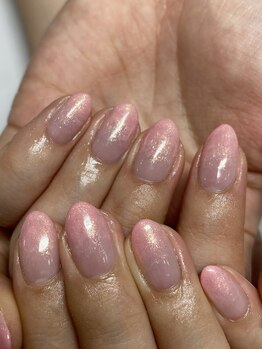 ネイルキュート アンド クールラッシュ 亀有店(nailcute & CoolLash)/ラメグラデーション
