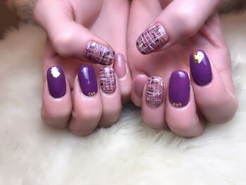 ツイードネイル