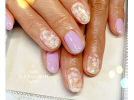 キラキラお花アート 4本♪