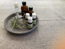 木根花(kineca)の雰囲気（確かな品質のオーガニック精油を使用しています）