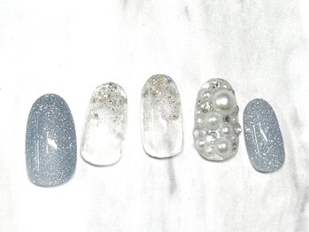 プティリボン 武蔵小金井店(PetitRibbon)/Design クリアベース埋め尽くし