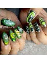 エムネイル(Ｍ)/haruka nail × 個性派ネイル