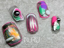 ヌル ネイル 新宿(NURU NAIL)/個性派/韓国個性派/ジェルネイル