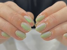 ユーアンドミー 大泉学園店(U&Me)/グリーンのオーロラで艶をプラス