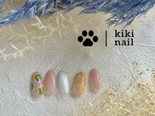 キキネイル 二子玉川(kikinail)/3.4月定額A /チェックネイル