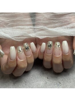 アース 新瑞橋店(HAIR & MAKE EARTH)/キラキラビジューネイル