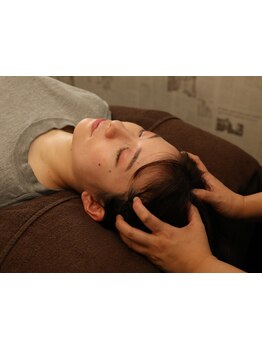 ヘッドスパで癒されたい