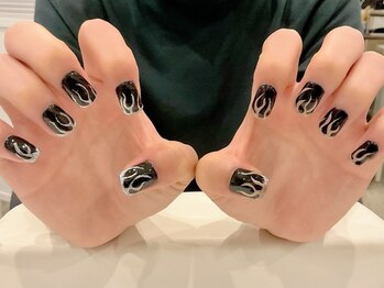 ブリエカドー(Briller Cadeau)の写真/朝８時OPEN★［写真]メンズネイル★ビジネスマンの常識！メンズハンドケア、アートジェルも幅広く対応◎