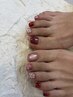 nail/【６.7月限定】foot ワンカラー＋角質ケア付き