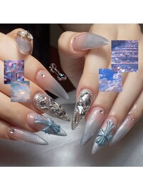 シルバームーンネイル