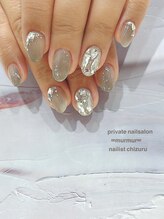 プライベート ネイルサロン マーマ(murmur)/ストーン敷き詰めネイル
