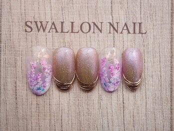 スワロンネイル(SWALLON NAIL)/春デザイン