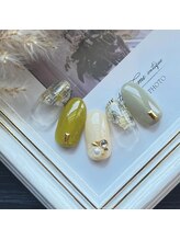 セプトネイル 函館店(SEPT NAIL)/5月大人かわいいサンプル 6930円