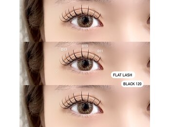 ルシエル アイラッシュ 小倉店(LuXiel Eyelash)/フラットラッシュ