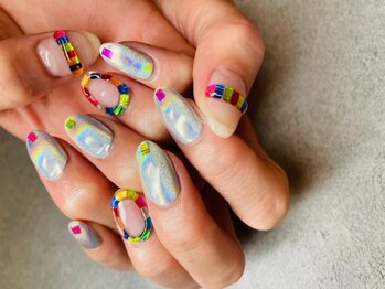 #フィルイン#ニュアンス#ネイル