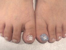 ひまりネイル(ひまりnail)/フットネイル◇ラメワンカラー