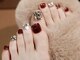 モモアネイル(MomoA nail)の写真/お仕事や家事で普段ネイルが出来ない方にもおすすめ♪丁寧なケアでモチの良さも抜群◎足元から女子力UP☆
