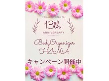 ボディオーガナイザー ヒナ(Body Organizer HINA)