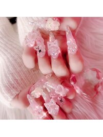 スカルプ/長さ出しネイル