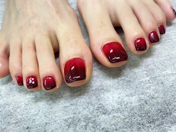 ラメール(La mer)の写真/都賀駅2分♪ハンドと同価格でフットも出来る![3回までソフトジェルオフ無料!!24種から選べる★定額¥8800]